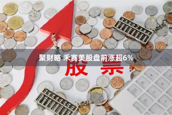 聚财略 禾赛美股盘前涨超6%